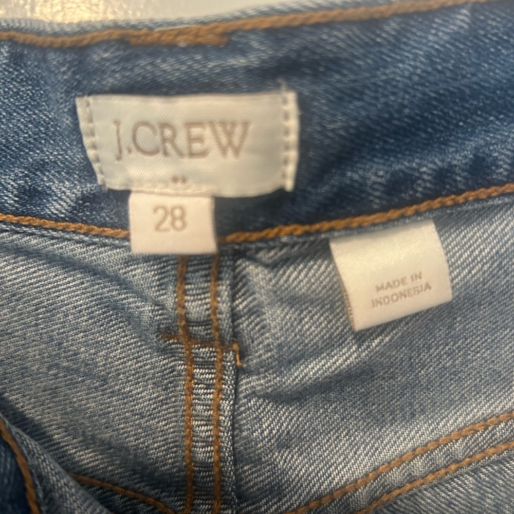 COPY - J crew high waist cut off shorts